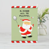 Lustiges Weihnachten (Stehend Vorderseite)