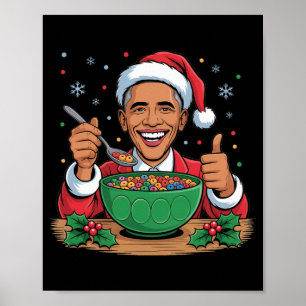 Lustiges Weihnachten 2026 Oma 2028 Weihnachtsmann Poster