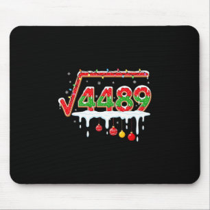 Lustiges Weihnachten 67 Meme Quadratwurzel 4489 Sl Mousepad