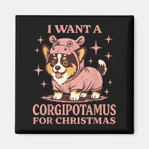 Lustiges Weihnachten Alles ist ruhig, nur ein Sche Magnet