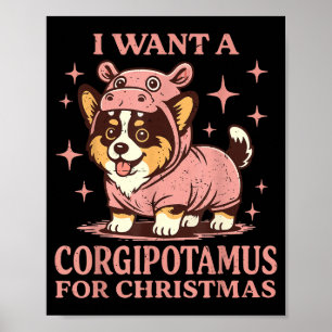 Lustiges Weihnachten Alles ist ruhig, nur ein Sche Poster