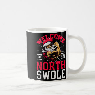 Lustiges Weihnachten Gewichtheben Workout North Sw Kaffeetasse