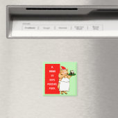Lustiges Weihnachten Magnet (In Situ (Geschirrspüler))