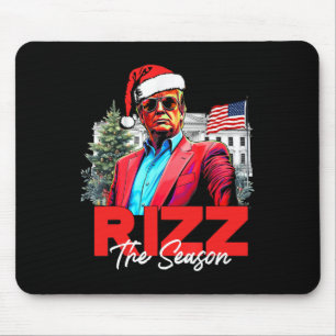 Lustiges Weihnachten Rizzmas Santa Xmas Rizz Die S Mousepad