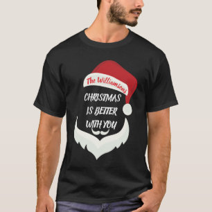 Lustiges Weihnachten Santas Lieblingsfamilie Custo T-Shirt