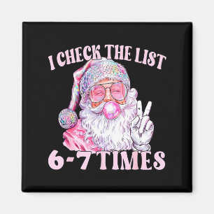 Lustiges Weihnachten Sechs Sieben Meme Santa I Che Magnet