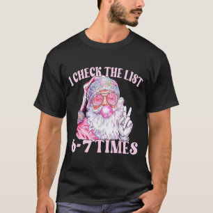 Lustiges Weihnachten Sechs Sieben Meme Santa I Che T-Shirt