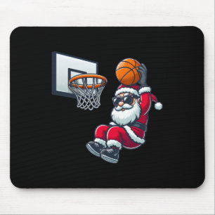 Lustiges Weihnachten Sketll Santa spielt Sketll Ju Mousepad