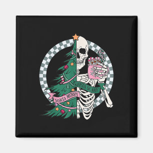 Lustiges Weihnachten So ziemlich Fröhlich So zieml Magnet