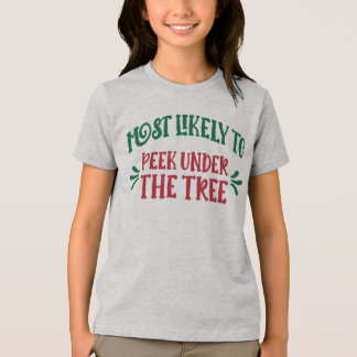 Lustiges Weihnachten - Wahrscheinlich unter dem Ba Tri-Blend Shirt