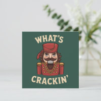 Lustiges Weihnachten What's Crackin' Nussknacker X