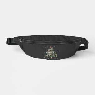 Lustiges Weihnachten Whippet Hunde Liebhaber Gesch Bauchtasche