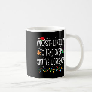 Lustiges Weihnachten wird wahrscheinlich Santas Ar Kaffeetasse