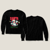 🎅 Lustiges Weihnachts-Shirt – Santa Approved (Design Vorder- & Rückseite)