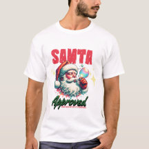 🎅 Lustiges Weihnachts-Shirt – Santa Approved – 