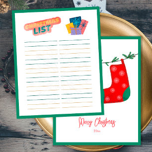 Lustiges Weihnachts-Spiel Secret Santa Weihnachtsl
