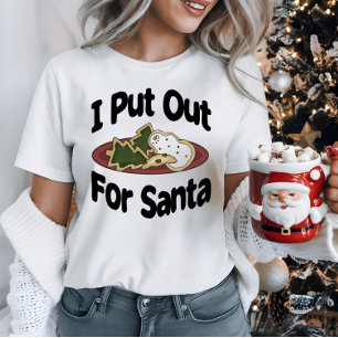 Lustiges Weihnachtsfest Ich habe es für Santa raus Tri-Blend Shirt