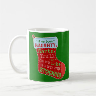 Lustiges Weihnachtsfrecher Kaffeetasse