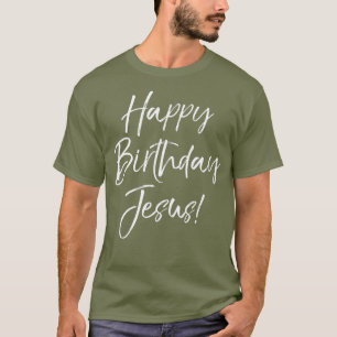 Lustiges Weihnachtsgeschenk für Christen Froher Je T-Shirt