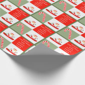 Lustiges Weihnachtsgeschenk Geschenkpapier (Ecke)