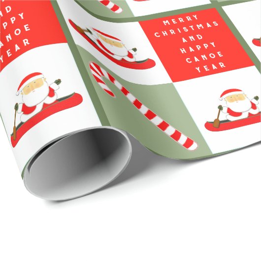 Lustiges Weihnachtsgeschenk Geschenkpapier (Rolleneckpunkt)