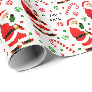 Lustiges Weihnachtsgeschenk Geschenkpapier