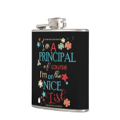 Lustiges Weihnachtshauptgeschenk bin- ich eine Flachmann (Links)