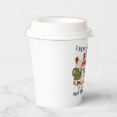 lustiges Weihnachtsjubiläum Party Pappbecher (Rechts)