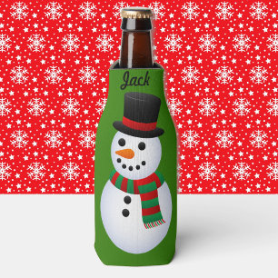 Lustiges Weihnachtskleines Geschenk IHR NAMENSbier Flaschenkühler