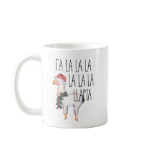 Lustiges Weihnachtslama-Fa-La-La-La-La