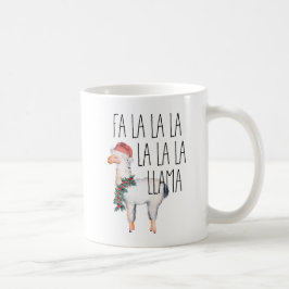 Lustiges Weihnachtslama-Fa-La-La-La-La Kaffeetasse