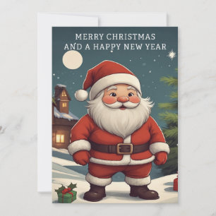 Lustiges Weihnachtsmann-Fest Weihnachten