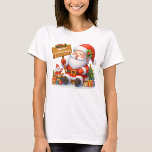 Lustiges Weihnachtsmann-T-Shirt T-Shirt