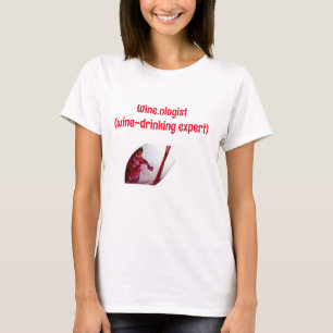 Lustiges Wein-Grafik T-Shirt