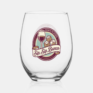 Lustiges Wein Trinken Würfel Bunco Weinglas Ohne Stiel