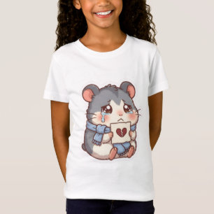 Lustiges weinendes Chibi-Hamster-Herzzerbrochen-Me T-Shirt