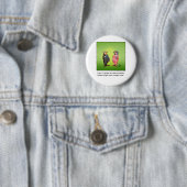 Lustiges Weingeschenk! Button (Beispiel)