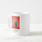 Lustiges Weingeschenk! Kaffeetasse (Vorderseite Links)