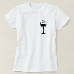 Lustiges Weintrinken für Frauen im Sommer Vino Gra T-Shirt