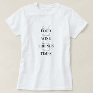 Lustiges Weintrinken für Frauen im Sommer Vino Gra T-Shirt