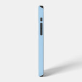 Lustiges weißes Bärengesicht iPhone Hülle (Linke Seite)