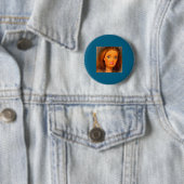 Lustiges widerliches Puppengesicht Meme Button (Beispiel)