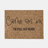 Lustiges Willkommen Fußmatte (Vorderseite)