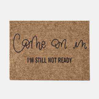 Lustiges Willkommen Fußmatte