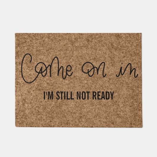 Lustiges Willkommen Fußmatte (Vorderseite)