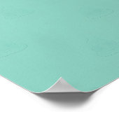 Lustiges „Wird geladen“ Badezimmerposter Poster (Ecke)