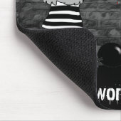 Lustiges Workaholic-Geschenk Mousepad (Ecke)