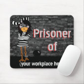 Lustiges Workaholic-Geschenk Mousepad (Mit Mouse)