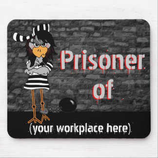 Lustiges Workaholic-Geschenk Mousepad