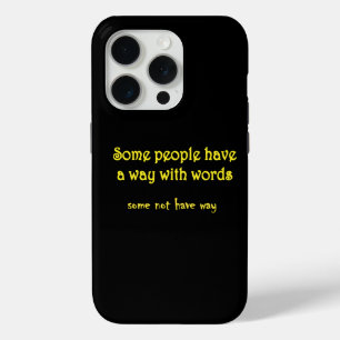 Lustiges Wortspiel: Eine Geschichte von zwei Sätze Case-Mate iPhone Hülle